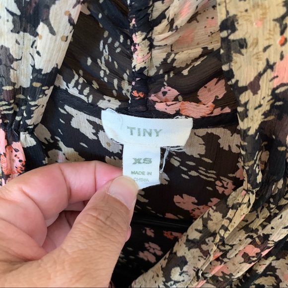 Anthropologie store / Tiny brand - chiffon blouse - Picture 6 of 7
